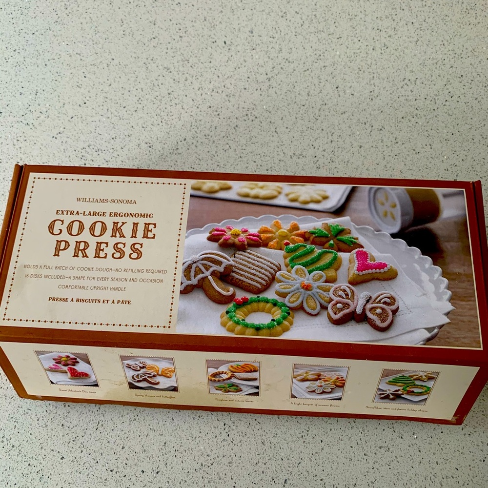 Williams and Sonoma cookie press